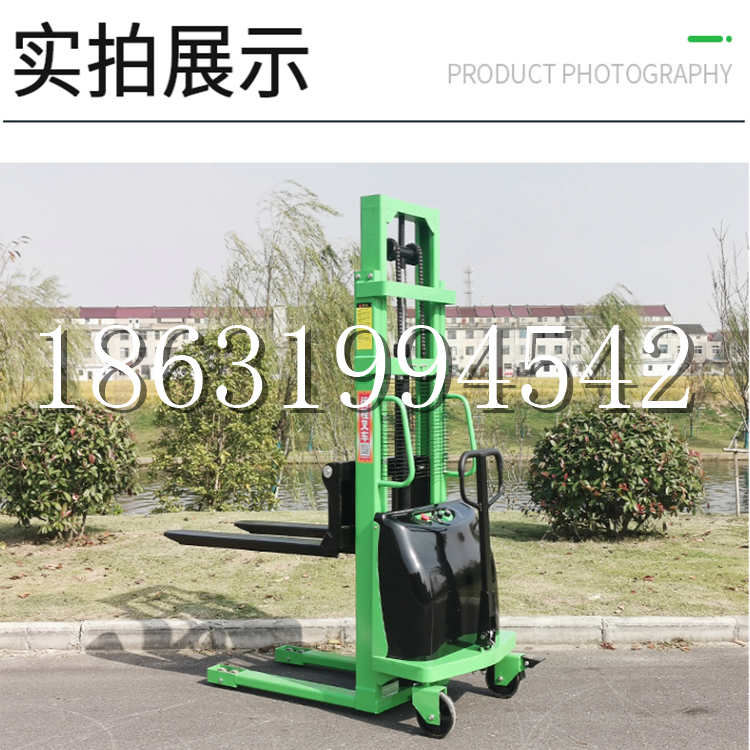 望花区电动叉车堆高车液压铲车电瓶1吨2吨站驾步行式小型全自动叉车